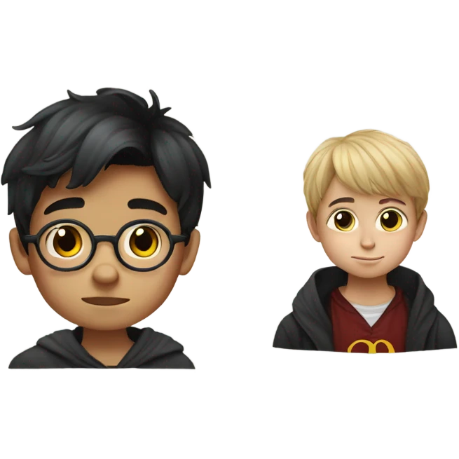 Vietnamese boy looking like harry potter  emoji