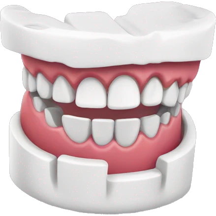 Jumping dentures emoji
