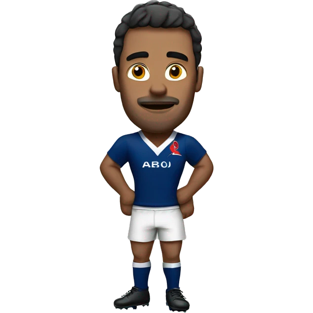 Rugbyman francais emoji