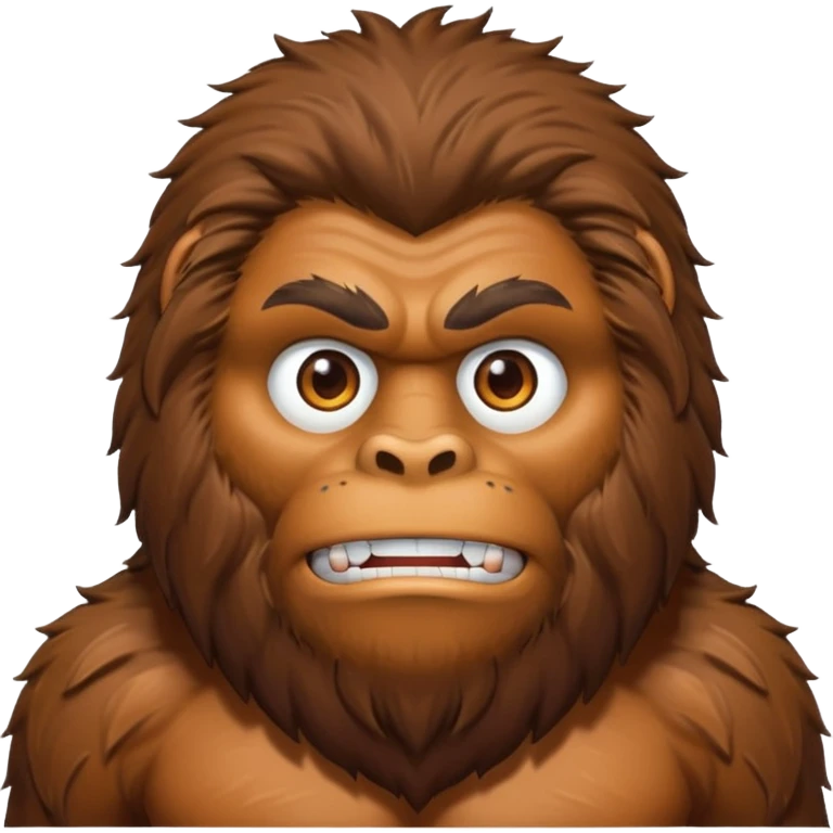 Bigfoot emoji