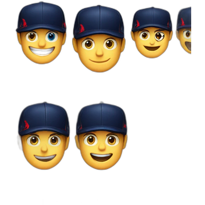 max verstappen red bull cap emoji