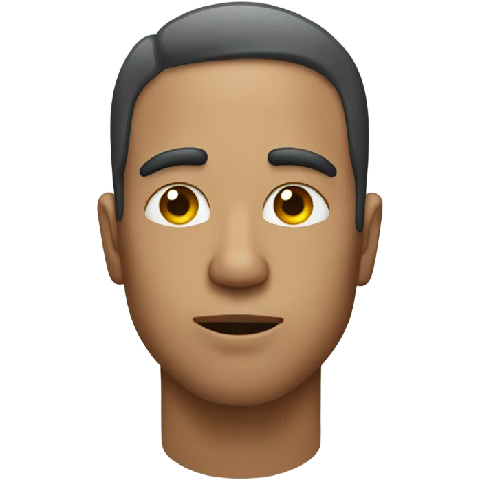 man with drops of water drobs on his face emoji