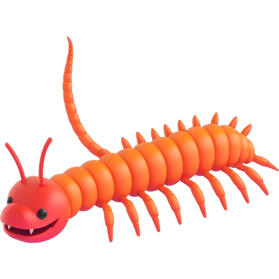 Centipede emoji