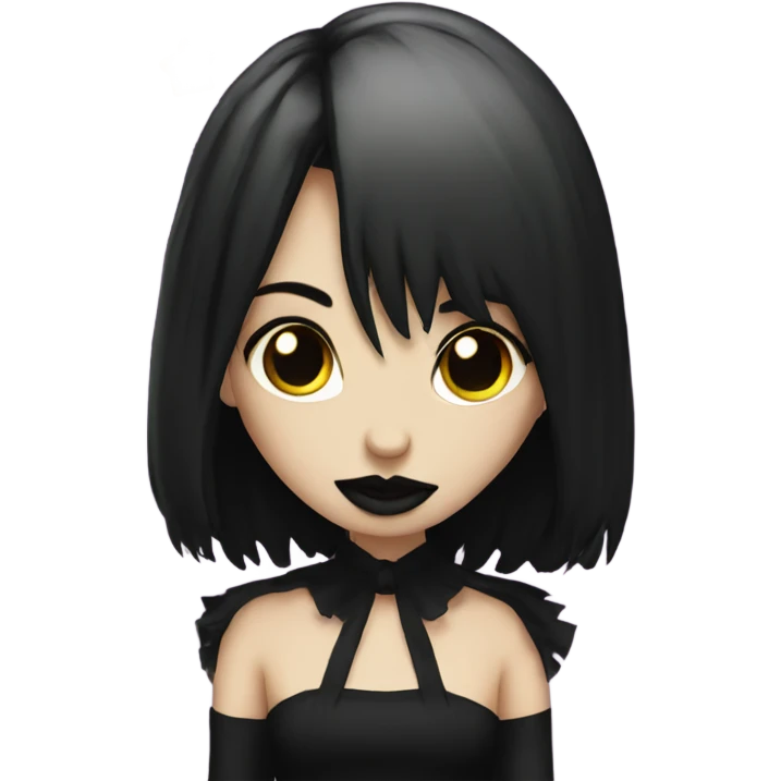 Goth birthday  emoji