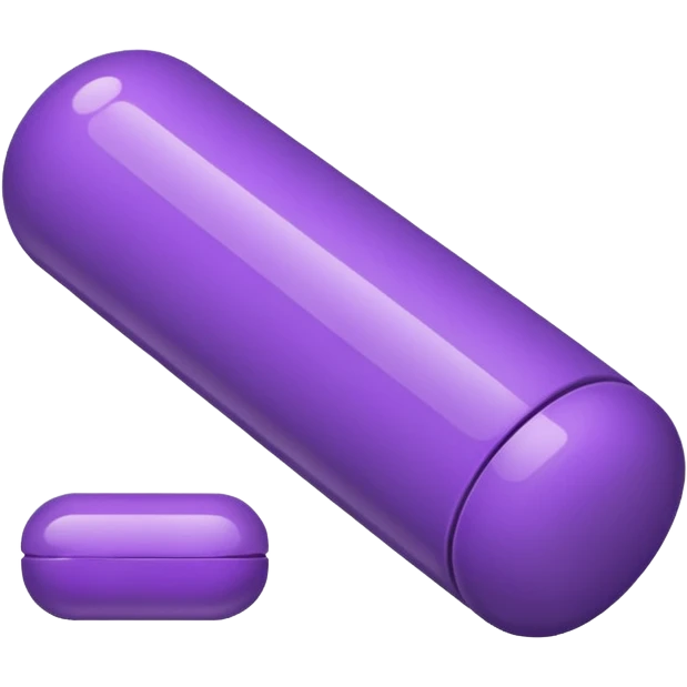 Pill purple emoji