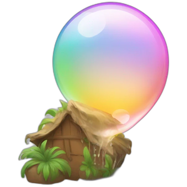 bubble with laptop emoji