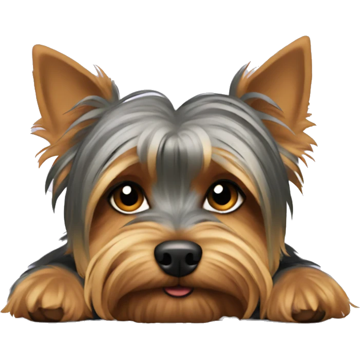 Yorkshire Terrier Lying Down emoji