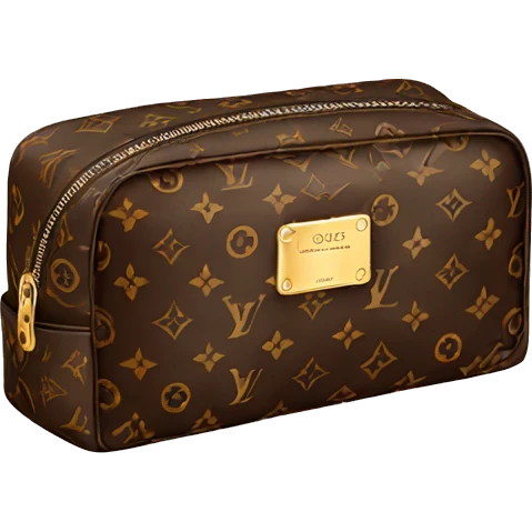 Louis Vuitton cosmetic bag  emoji