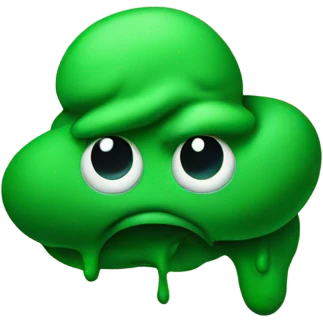 green poop emoji