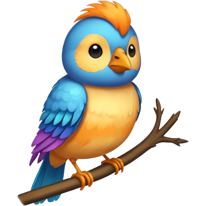 Calm luh bird emoji