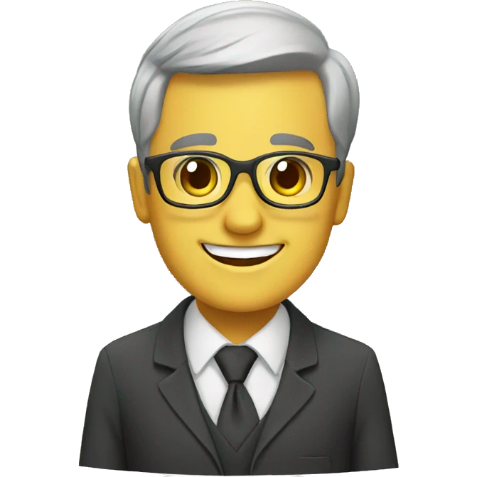 Happy teacher emoji