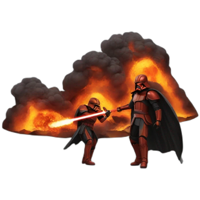 Mustafar battle emoji