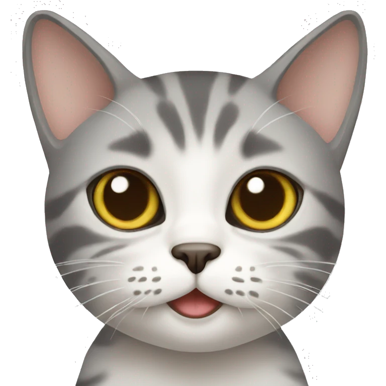 Cat with milk emoji