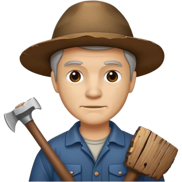 Hatchet man emoji