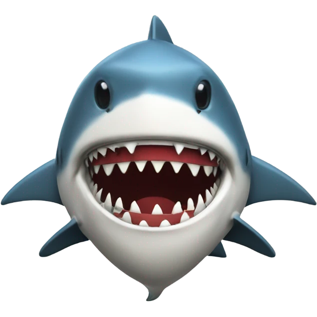 Shark with a football helmet  emoji