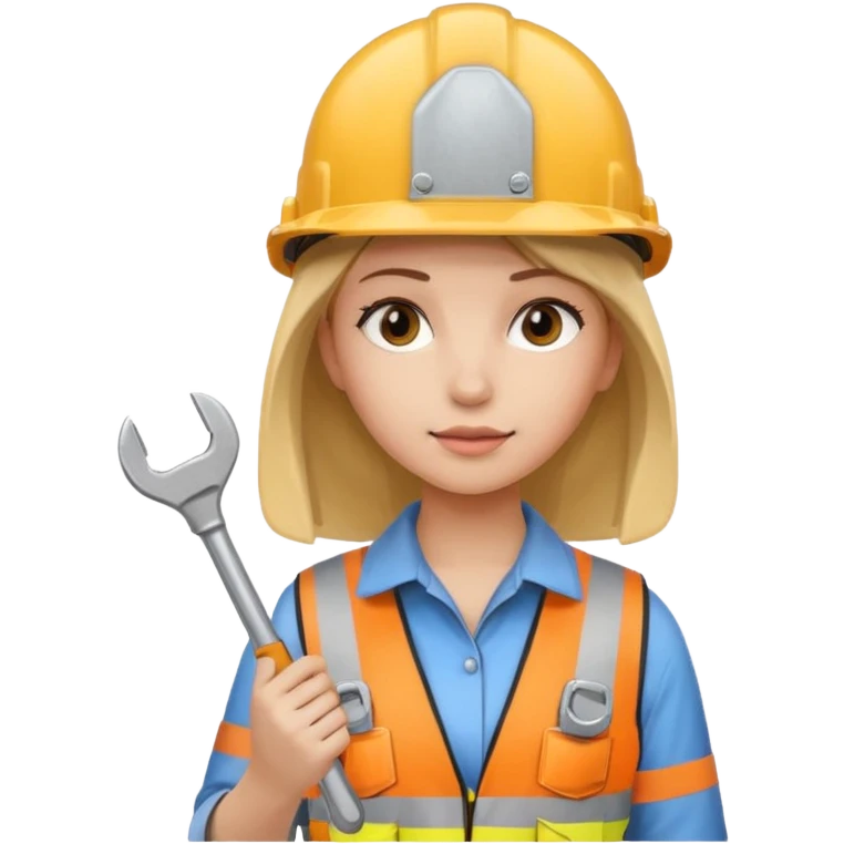 builder girl emoji