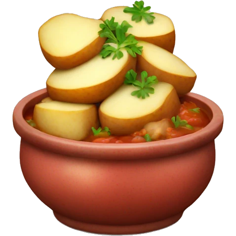 Red potato stew emoji
