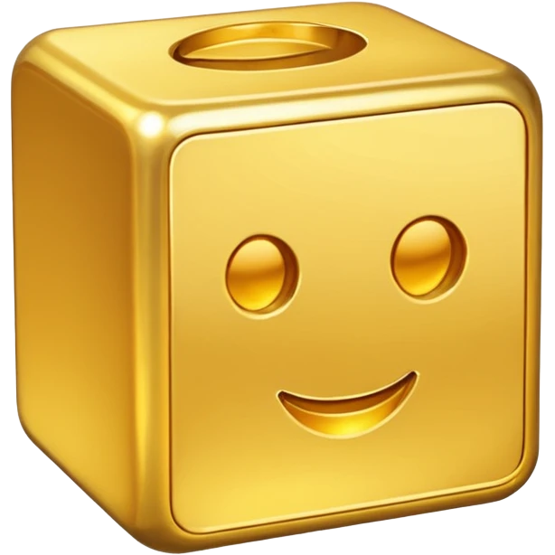 Gold block emoji
