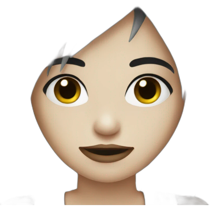 Emo girl emoji