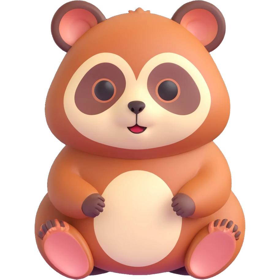 cute tanuki  emoji