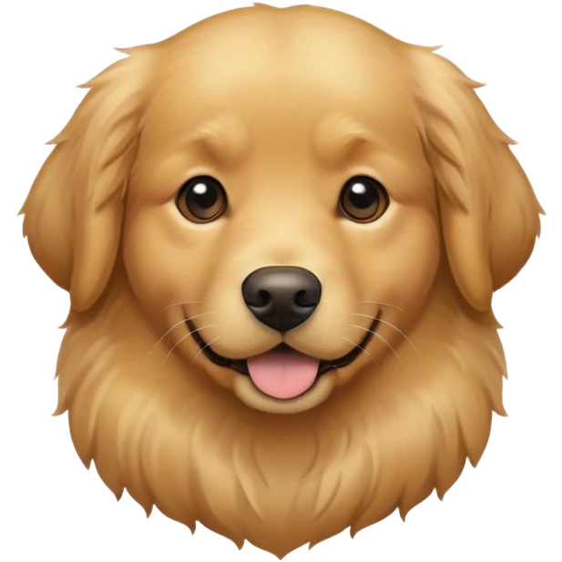 The golden retriever emoji
