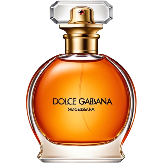 Dolce and gabbana orange perfume emoji