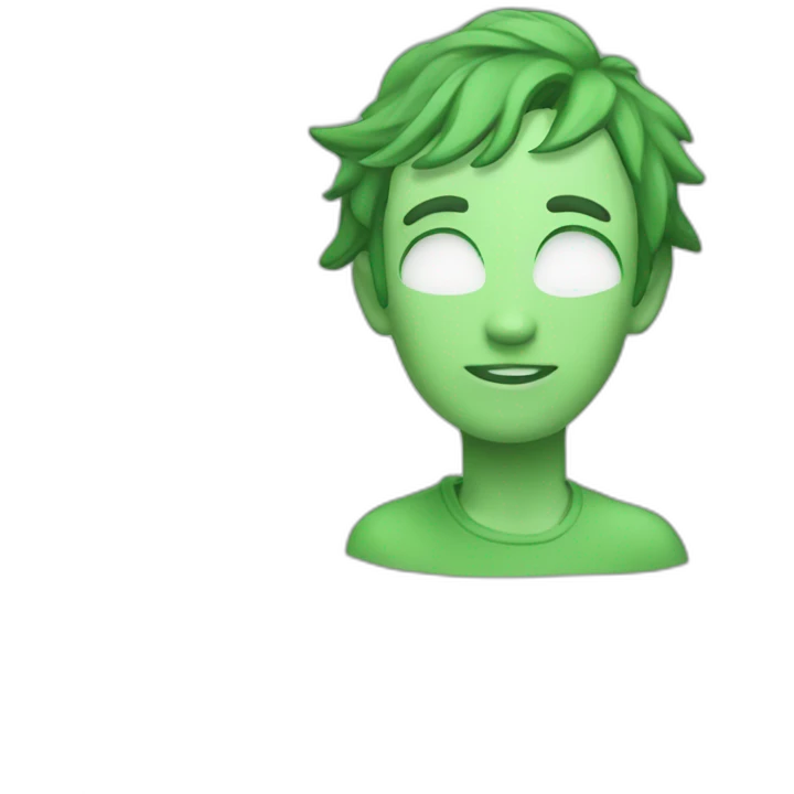 Tipex vert emoji