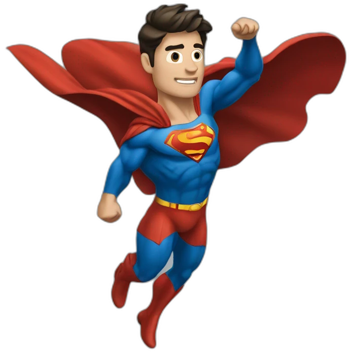 Super man emoji