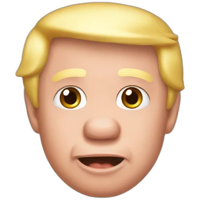 Pig Trump emoji