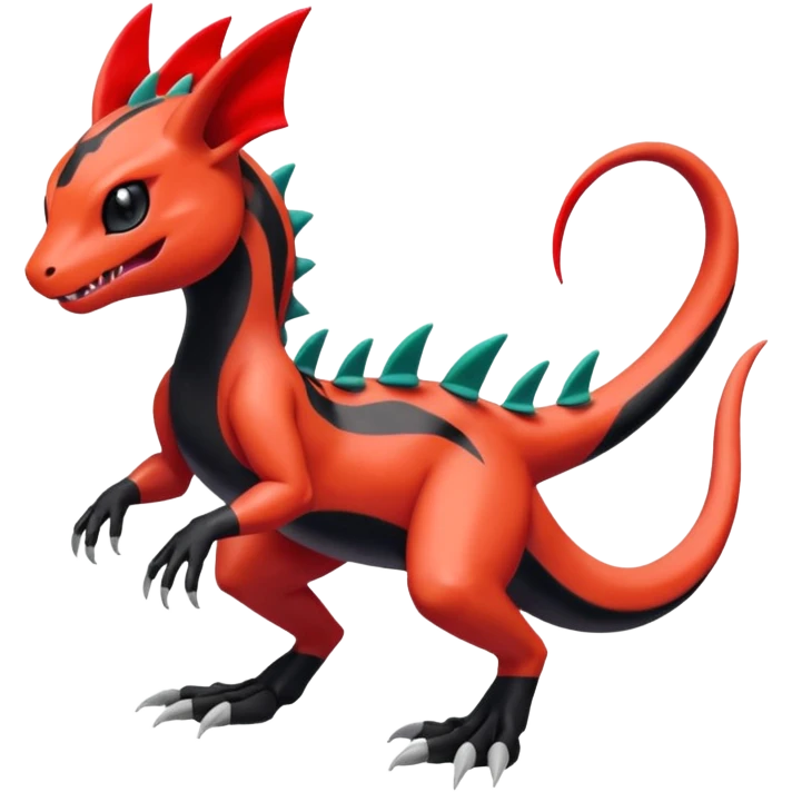Meloetta-Guilmon-Salandit-Pokémon-Fakémon-creature emoji