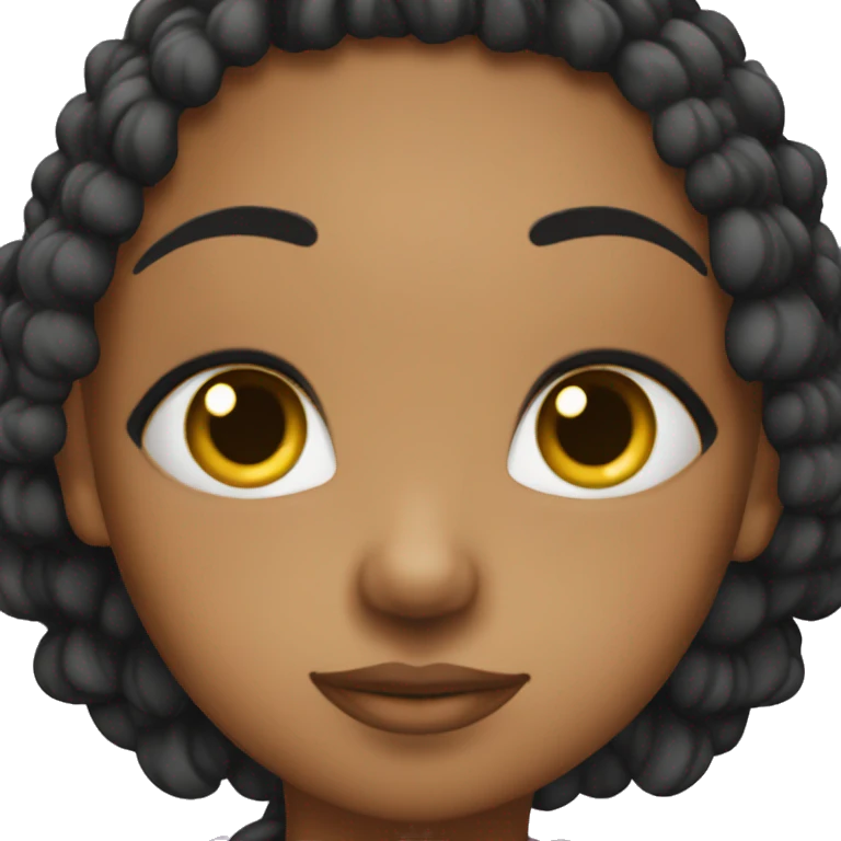 Lightskin black fairy  emoji