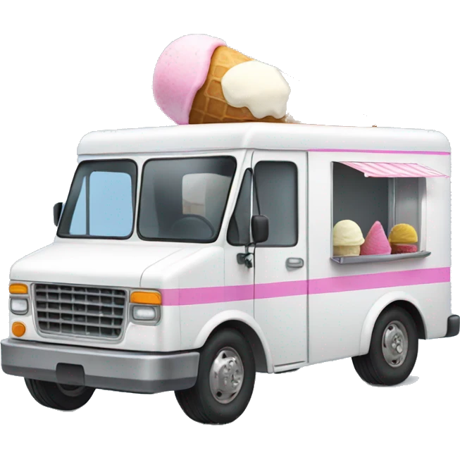 ice cream truck emoji