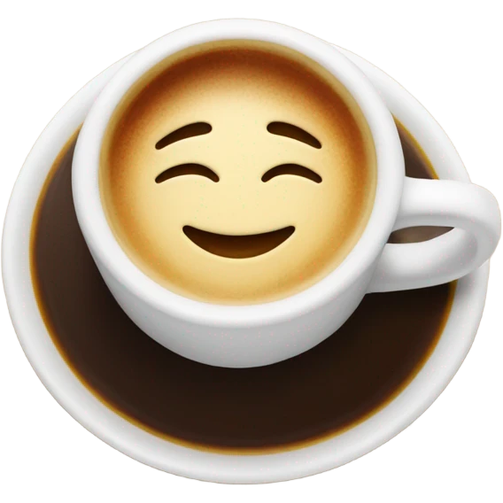 Espresso shot in an espresso cup emoji