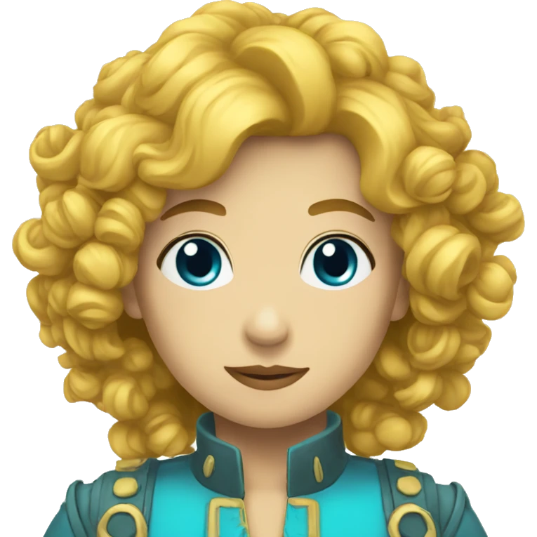 cyan corquette emoji