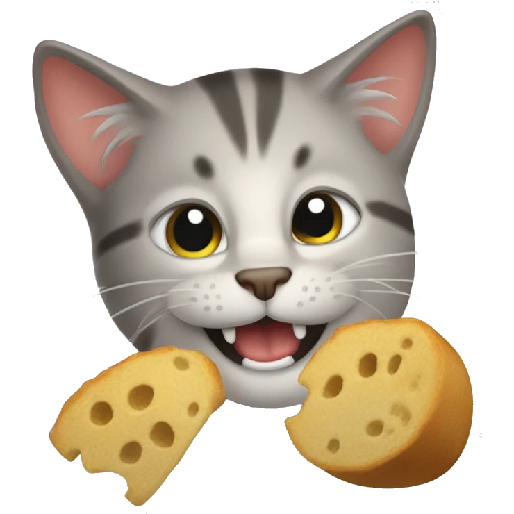 GATO RIENDO A CARCAJADAS  emoji