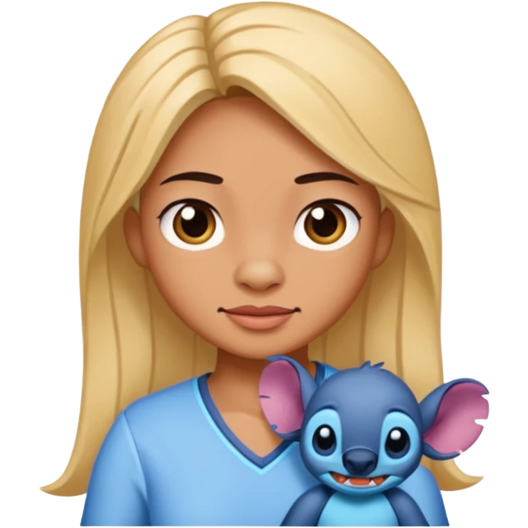 Angela and stich emoji