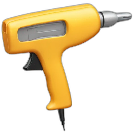 Glue gun emoji