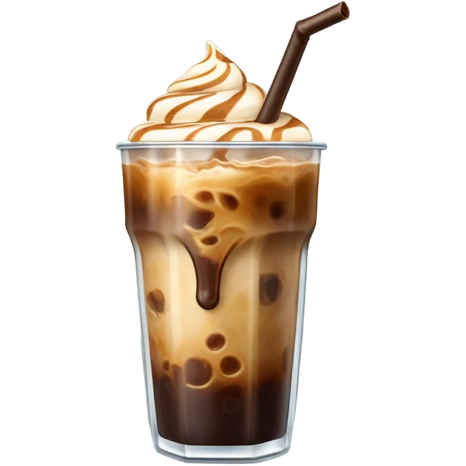 Iced coffee emoji