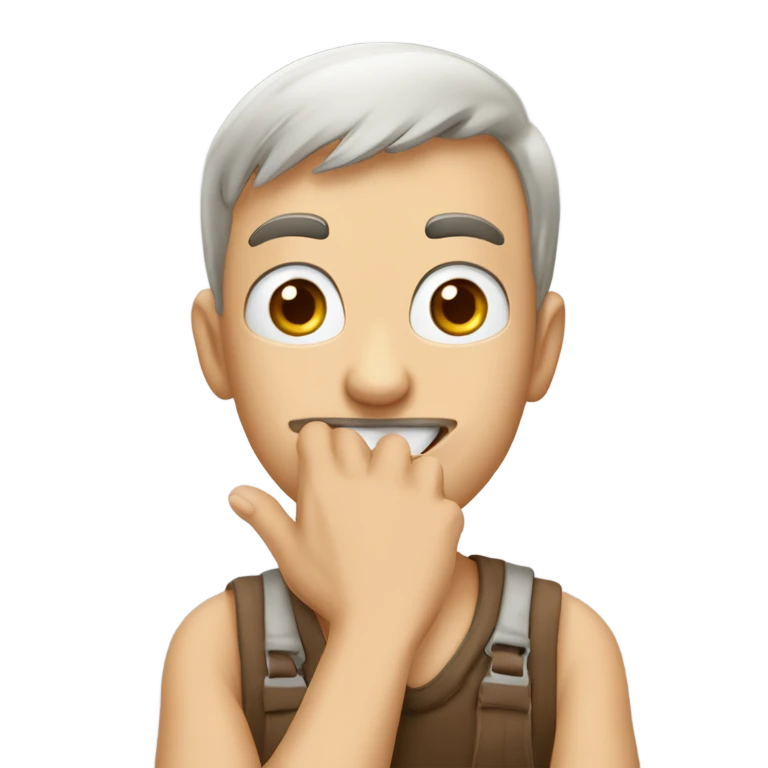 mischievous person, rubbing hands together ￼ emoji