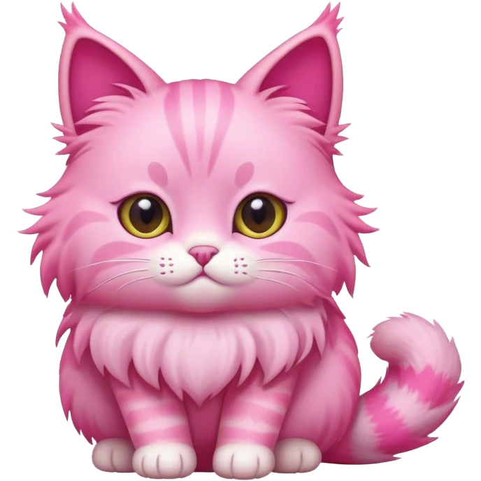 pink cat emoji
