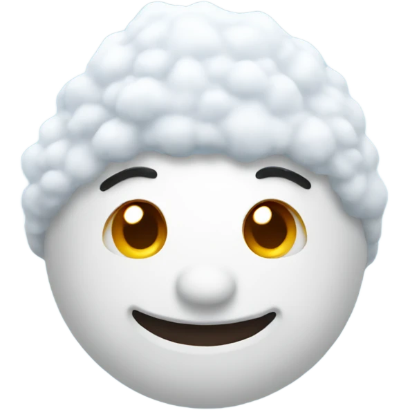 Emoji with snow emoji