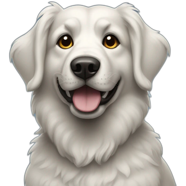 superhero sarplaninac dog emoji