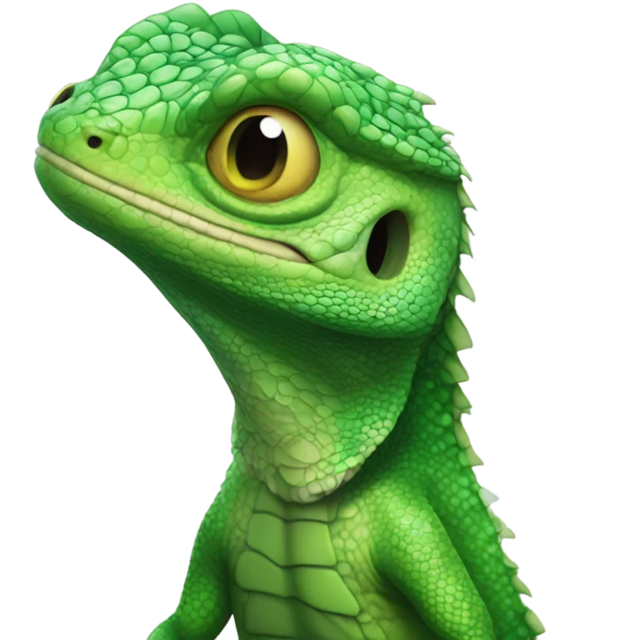 Lizard Donald trump  emoji
