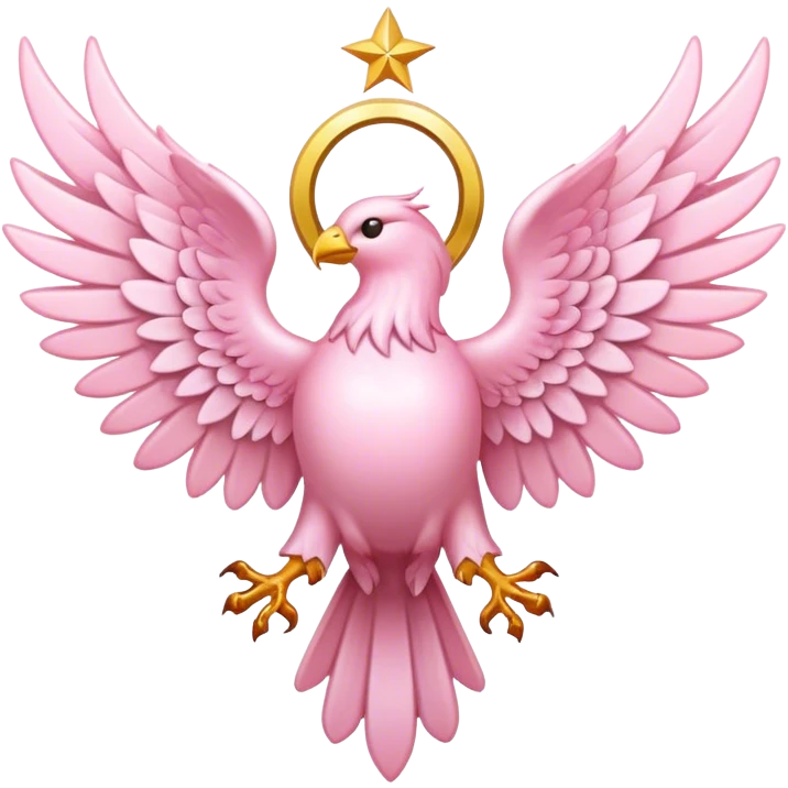 seraphim's emblem light pink emoji