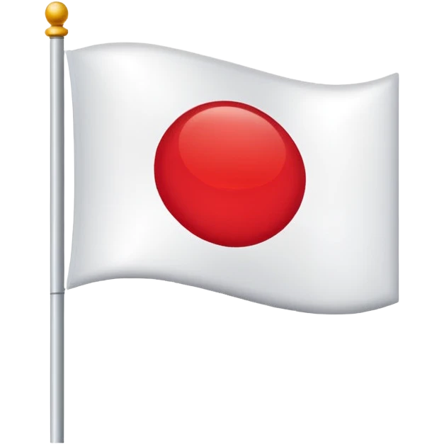 flag white and red circle emoji
