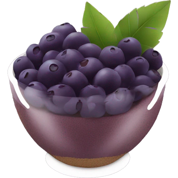 acai bowl emoji