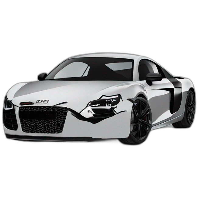 Audi R8 emoji