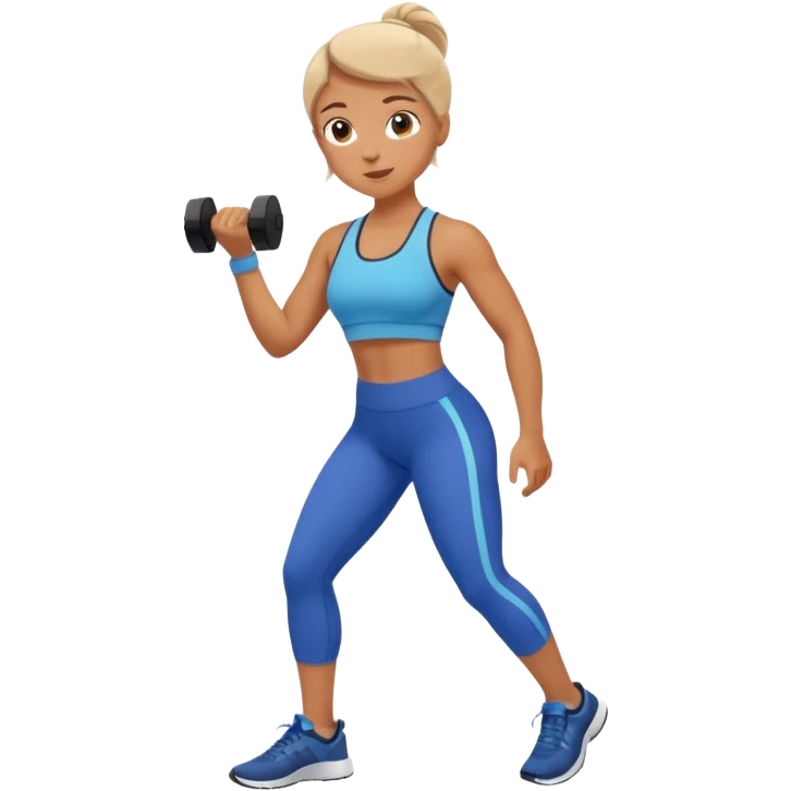 home workouts/ exercises emoji
