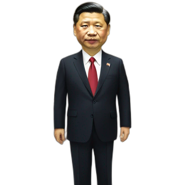 President Xi on the Golden States Bridge emoji