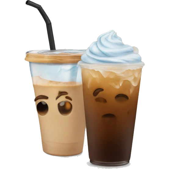 iced coffee emoji